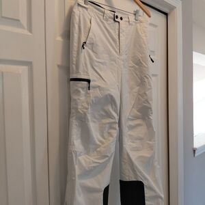 Men's White and Black Pants